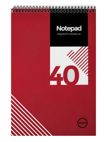 Block note, A4 size, Sasco 40 sheets