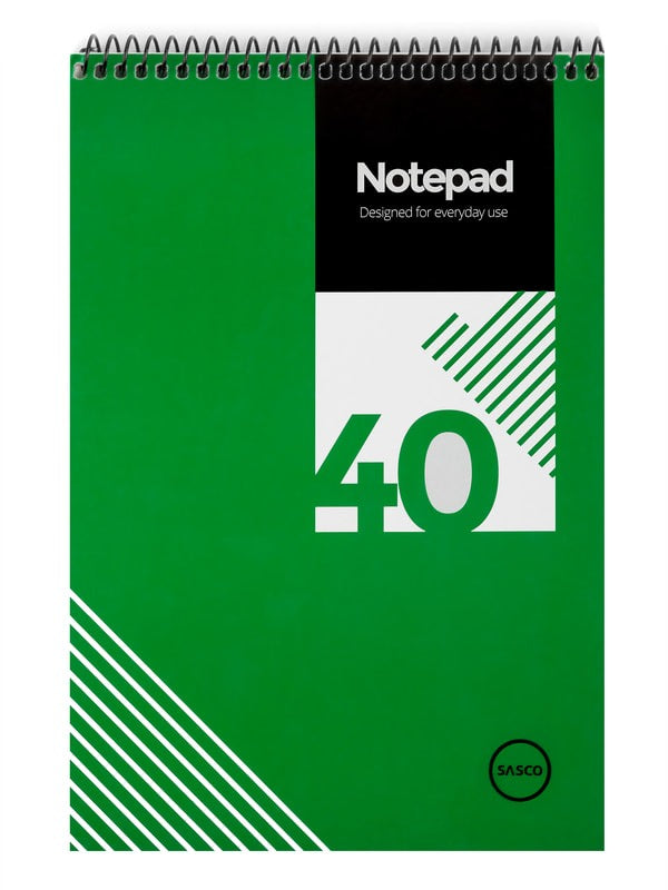 Block note, A4 size, Sasco 40 sheets