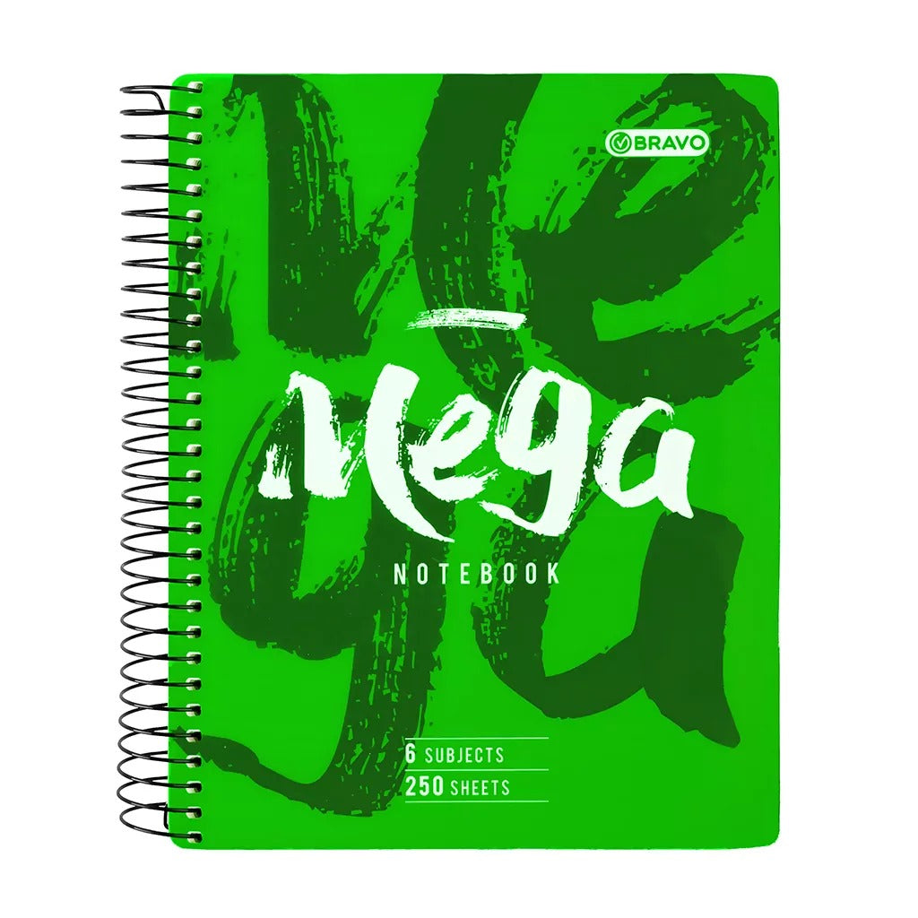 Mega notebook 250 sheets