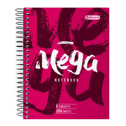 Mega notebook 250 sheets