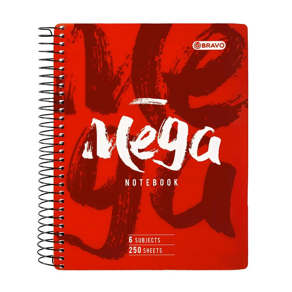 Mega notebook 250 sheets