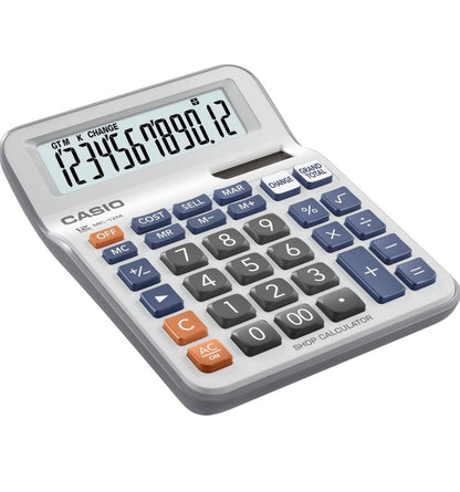 Casio 12-digit desktop calculator MC 12 M