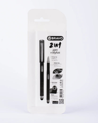 Bravo Stylus Ballpoint Pen 2*1 Touch