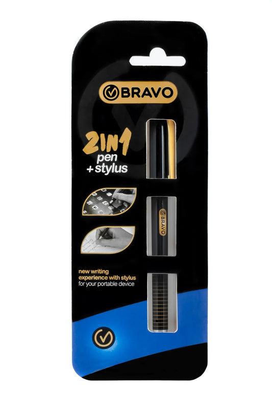 Bravo Stylus Ballpoint Pen 2*1 Touch