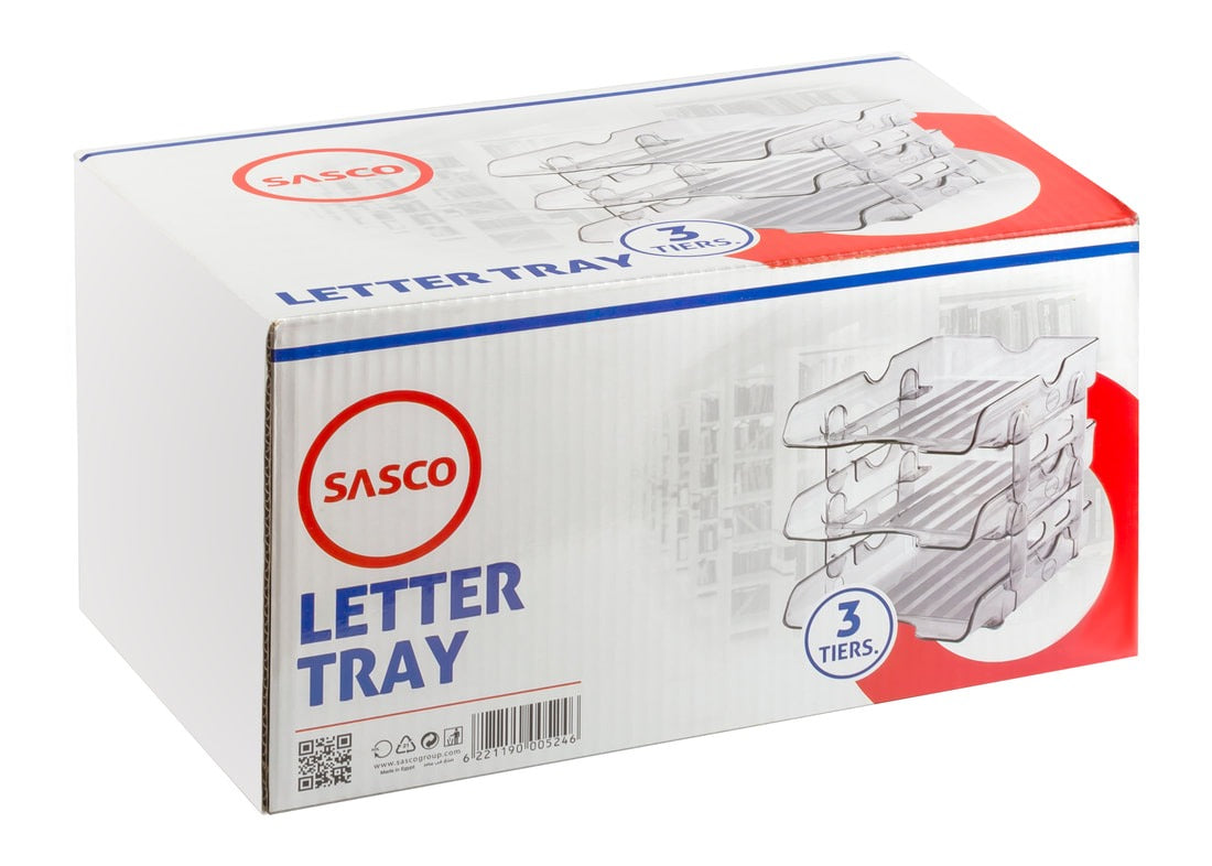 Tray plastic 3 floor Sasco