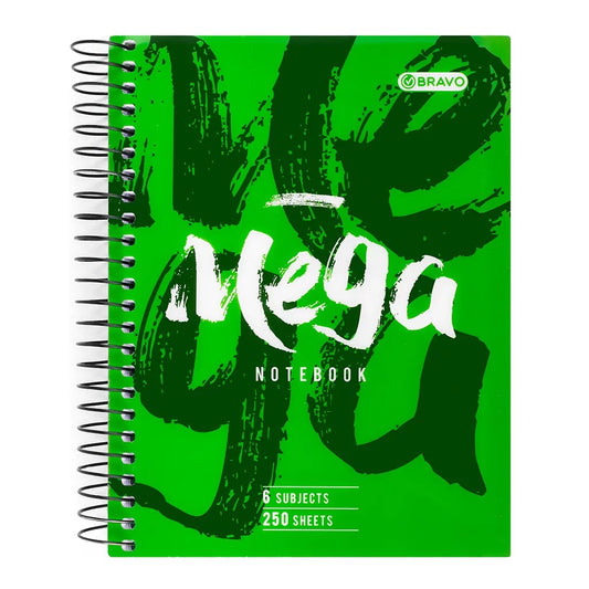 Mega notebook 250 sheets