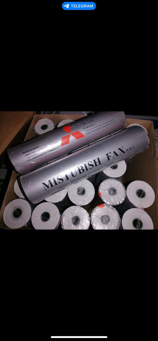 Mitsubishi thermal fax roll