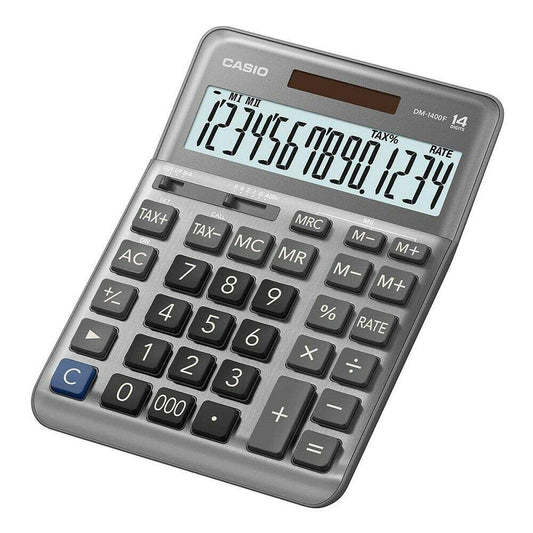 Casio 14-digit desktop calculator DM 1200 FM