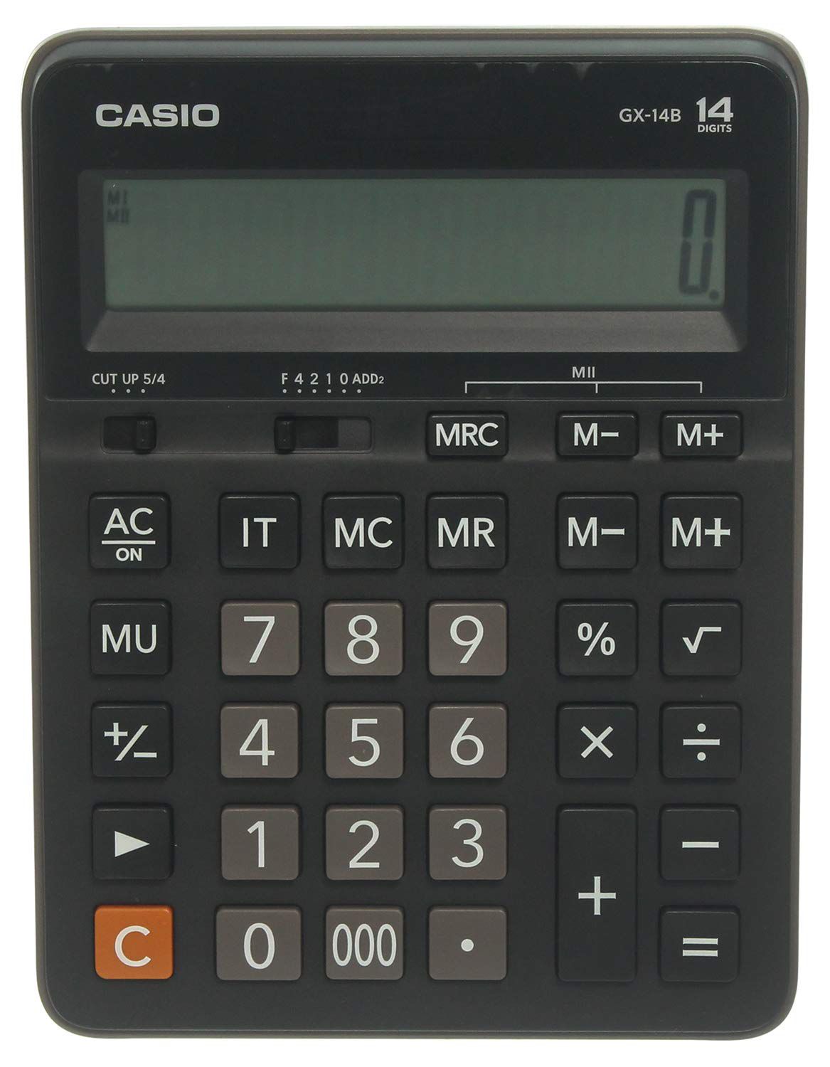 Casio 14-digit desktop calculator GX 14 B