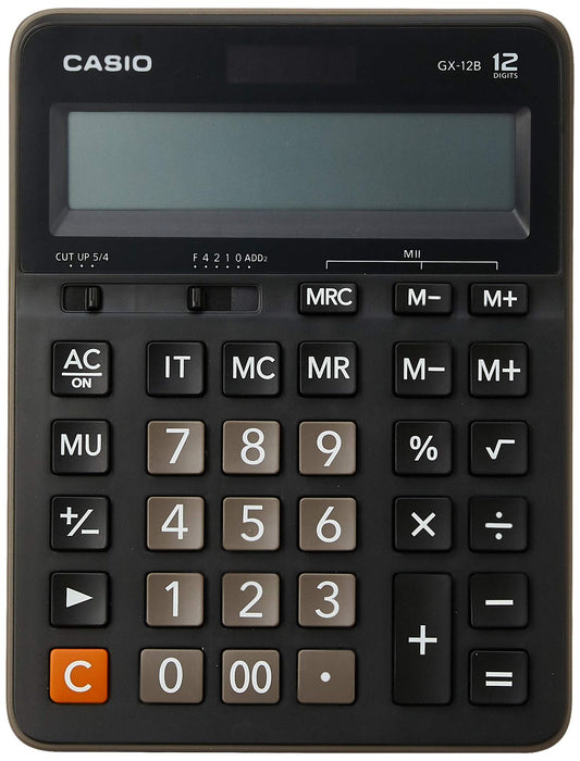 Casio 12-digit desktop calculator GX 12 B